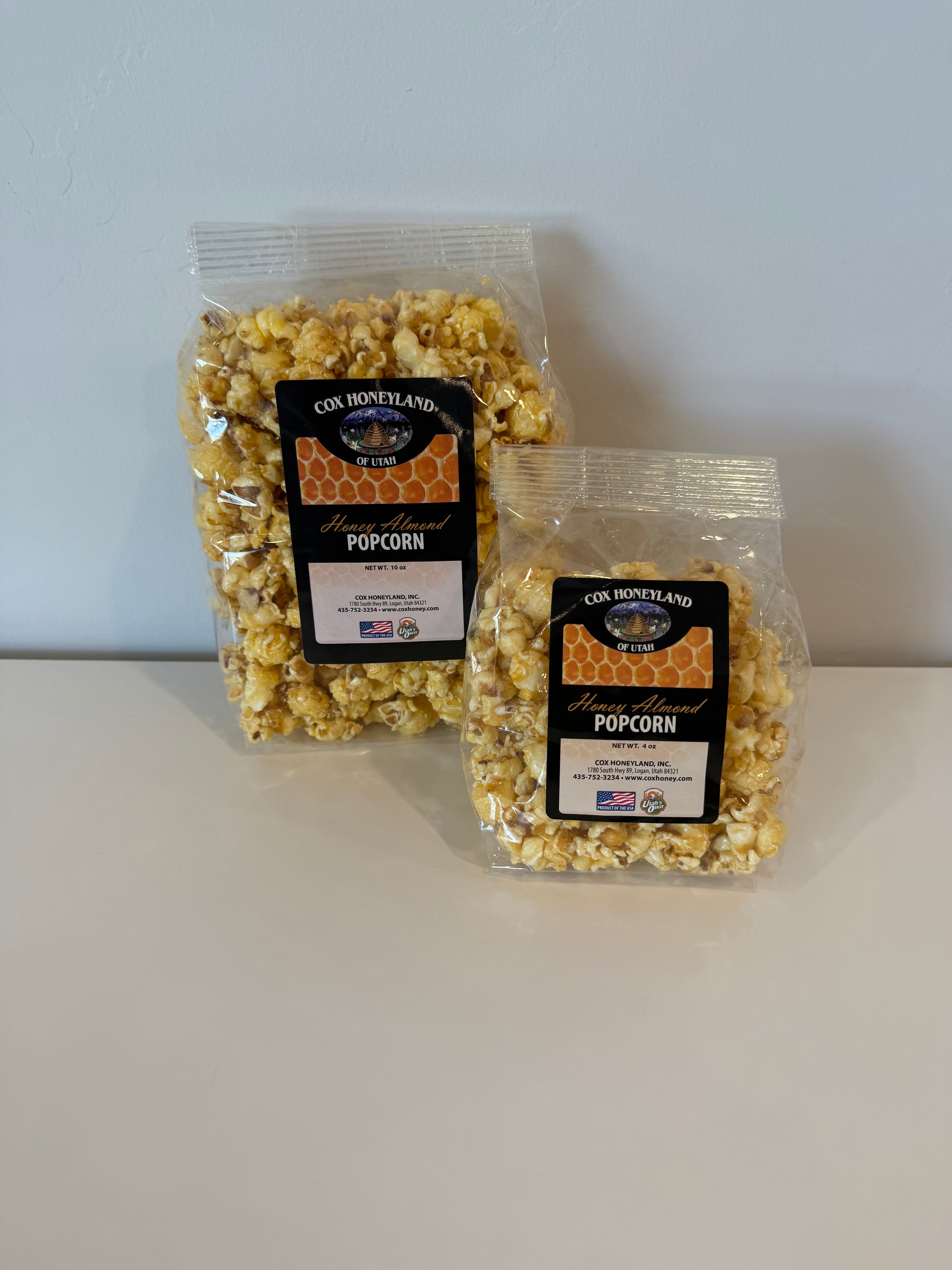 Cox Honeyland Honey Almond Popcorn