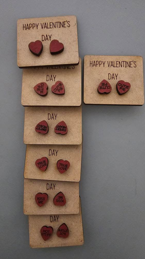 Piece of Paradise Heart Earrings