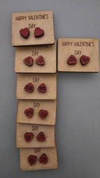 Piece of Paradise Heart Earrings