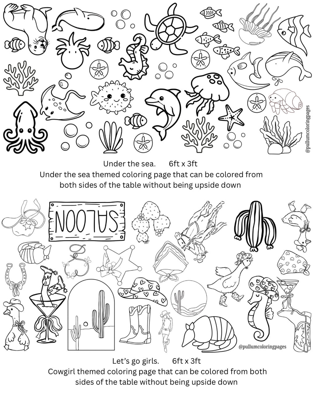 Pullum X-Large Coloring Pages