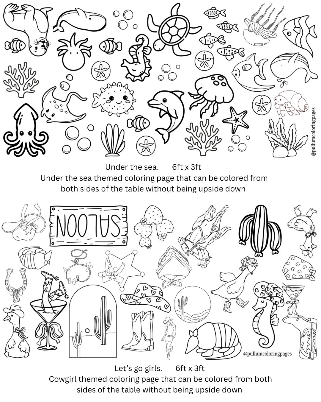 Pullum X-Large Coloring Pages