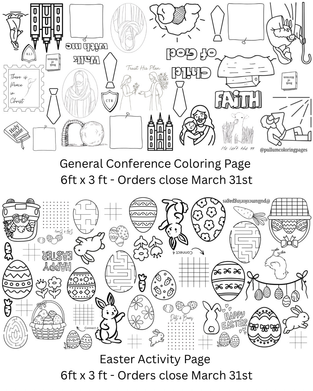 Pullum X-Large Coloring Pages