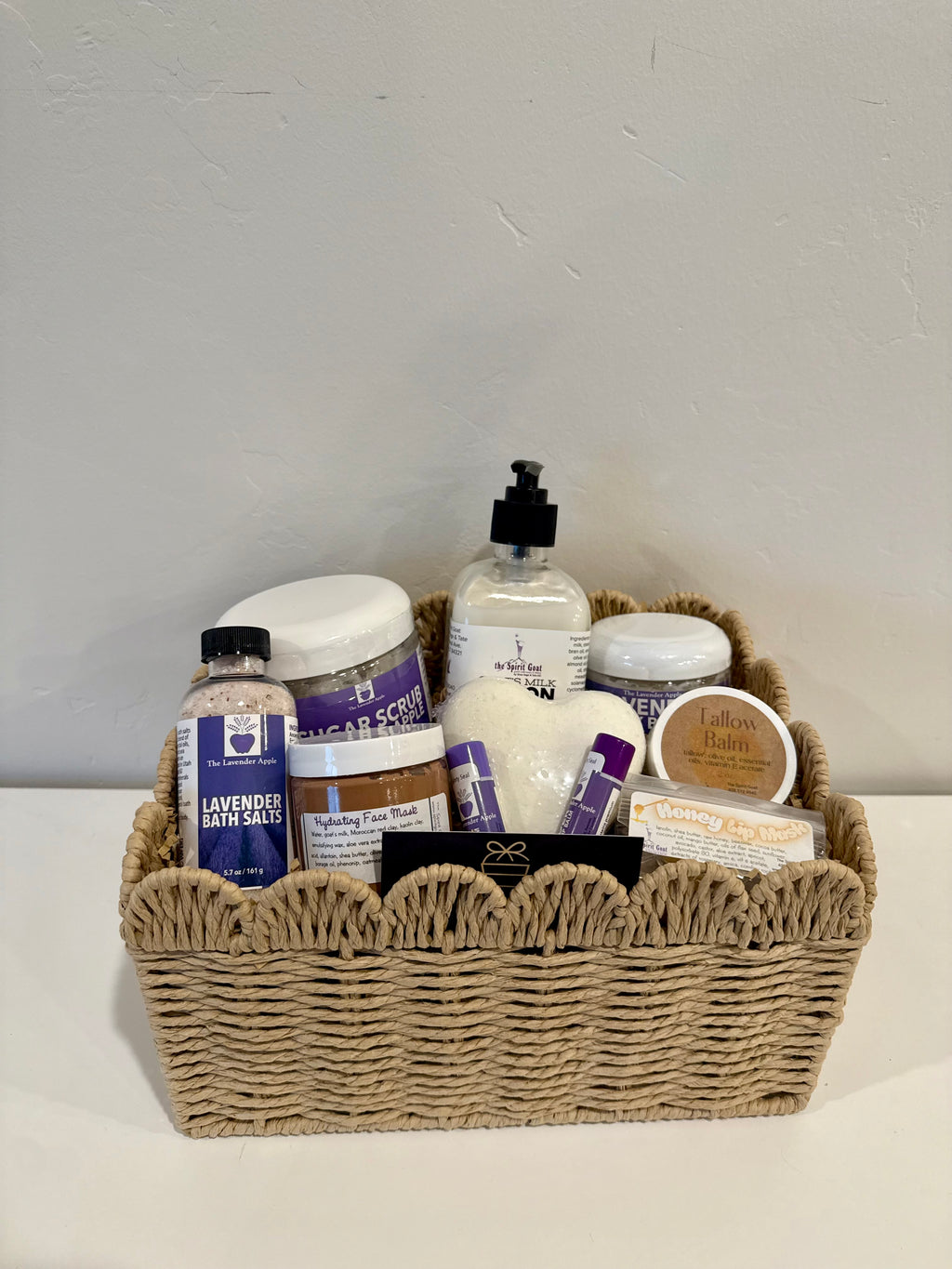 Lavender Bloom Basket
