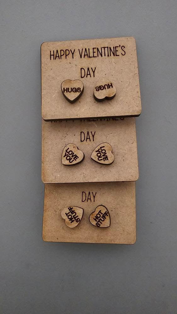 Piece of Paradise Heart Earrings