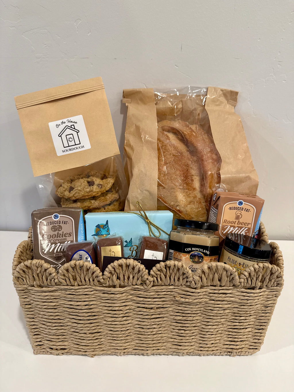 Blue Ribbon Basket