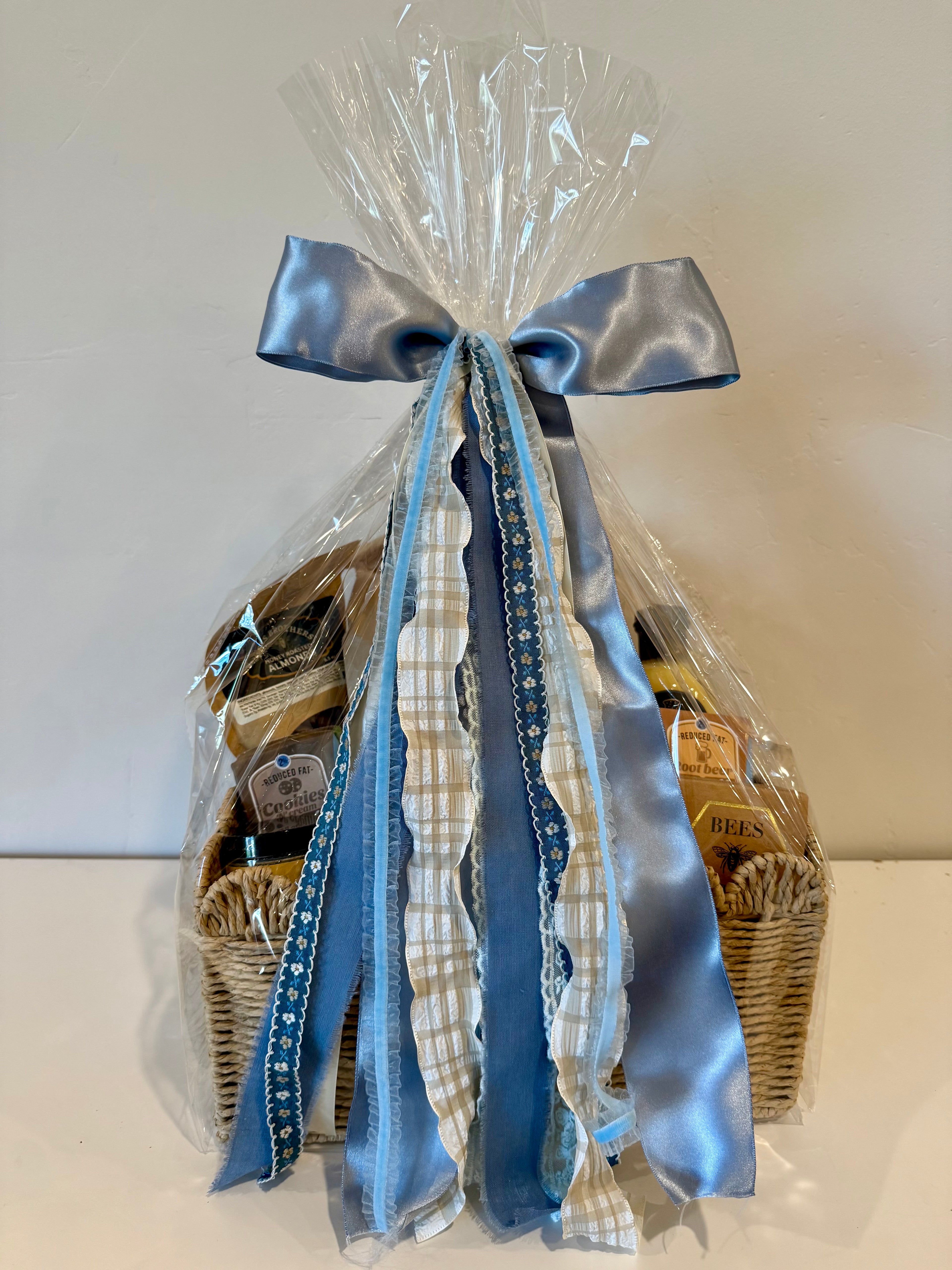 Blue Ribbon Basket