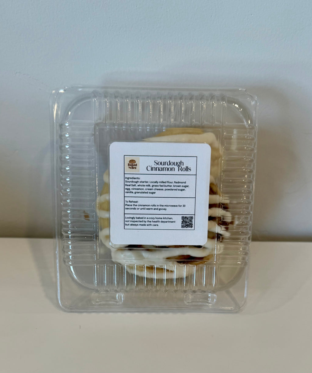 Baked By Bre Sourdough Cinnamon Roll